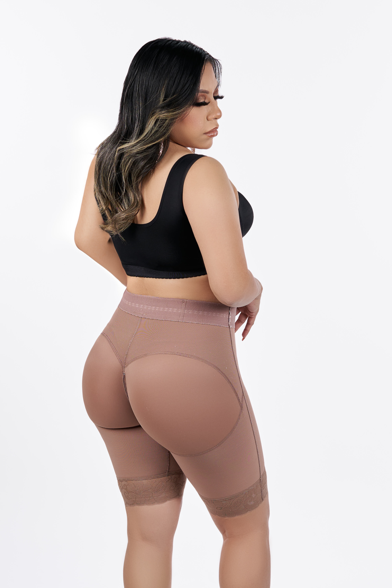 Anis High Waisted Zipper Faja