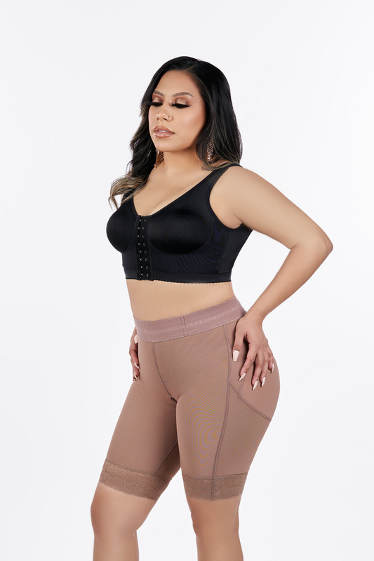 Anis High Waisted Zipper Faja