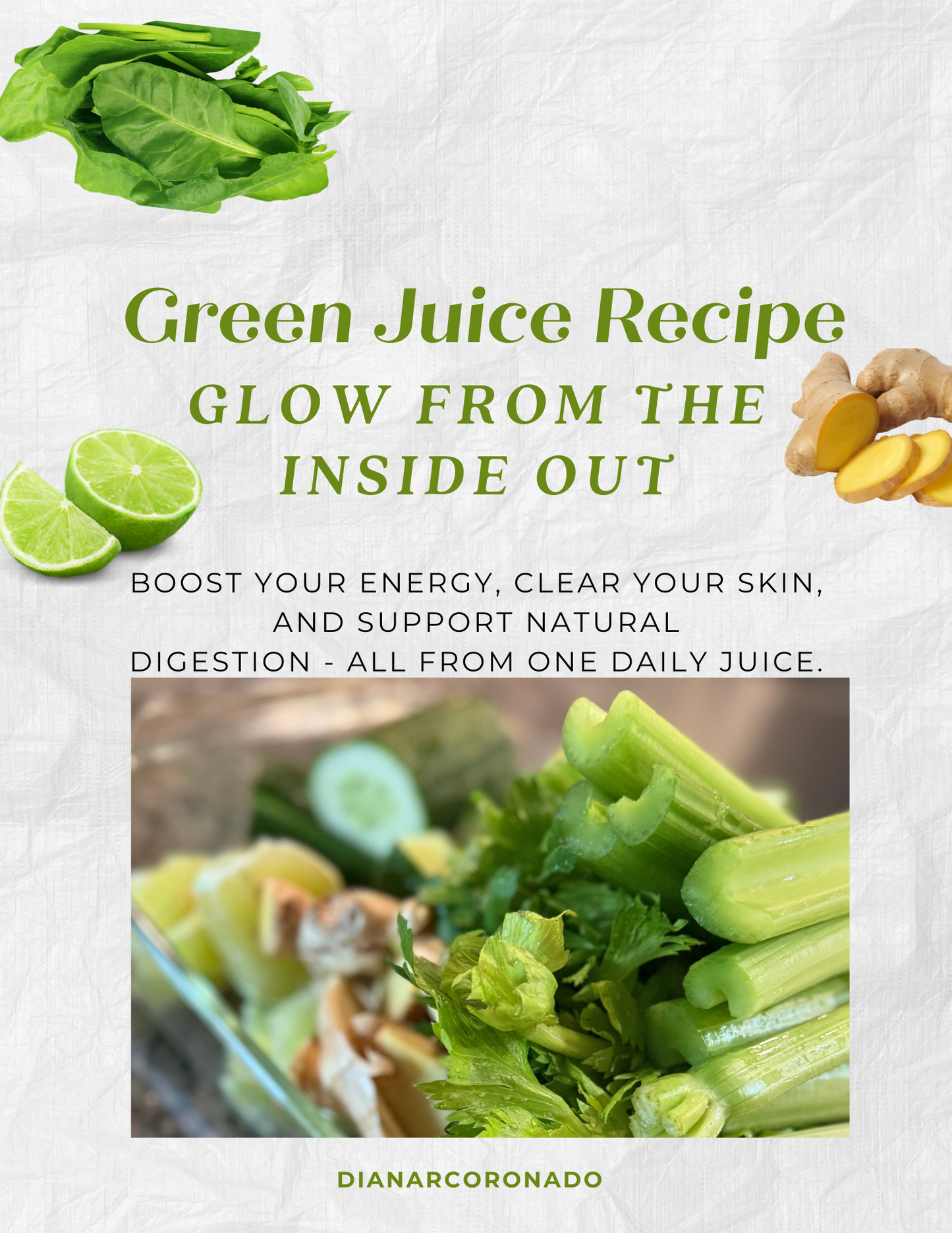 Glow Green Juice Recipe